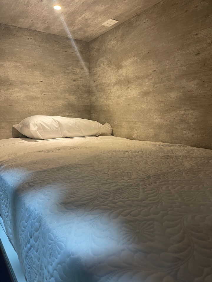 Lit superposé inférieur 