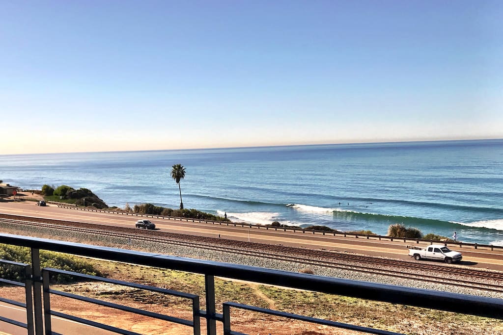 Stunning 180-degree Ocean Front View right out the Panoramic Window - 24/7!
