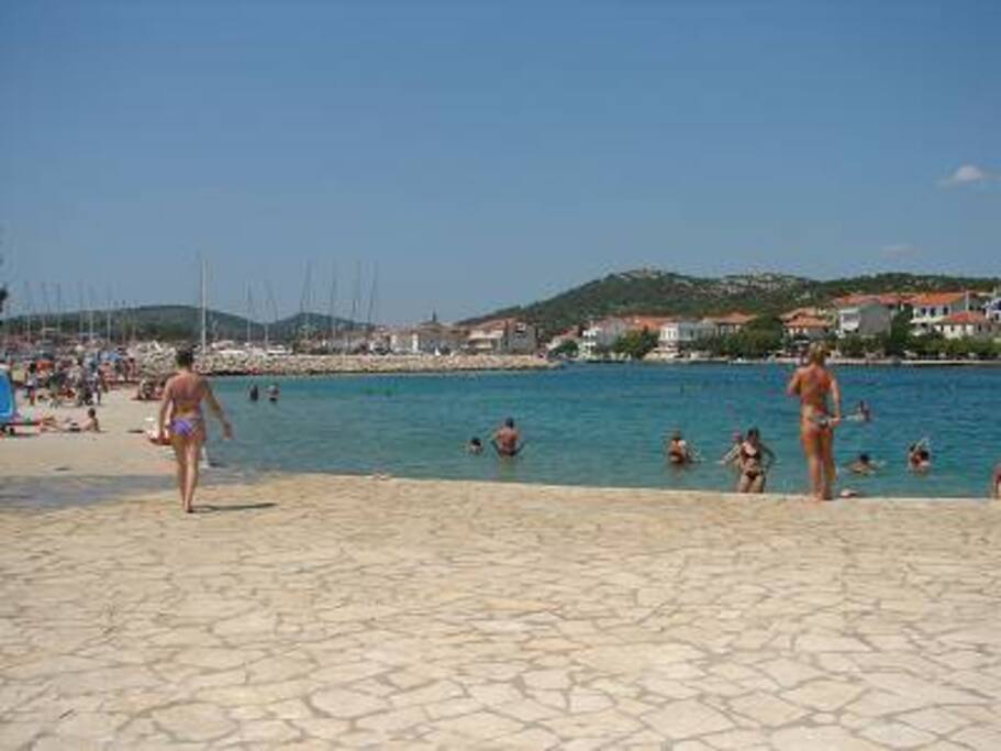 Local beach