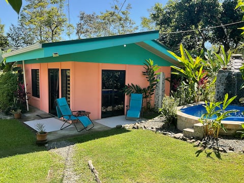 2 bedroom cottage near the Pacific Ocean.