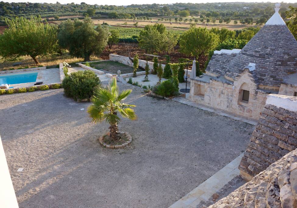 Vue depuis le toit terrasse