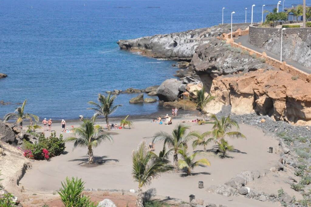 Playa a dos minutos caminando