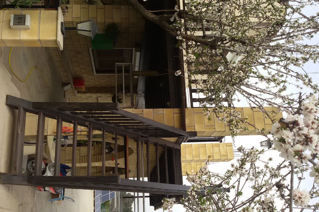 Staircase to veranda 1st floor