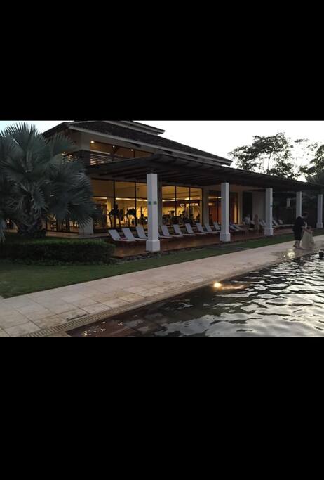 The pool.