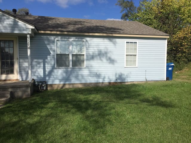 Two bedroom one bathroom duplex close to downtown!