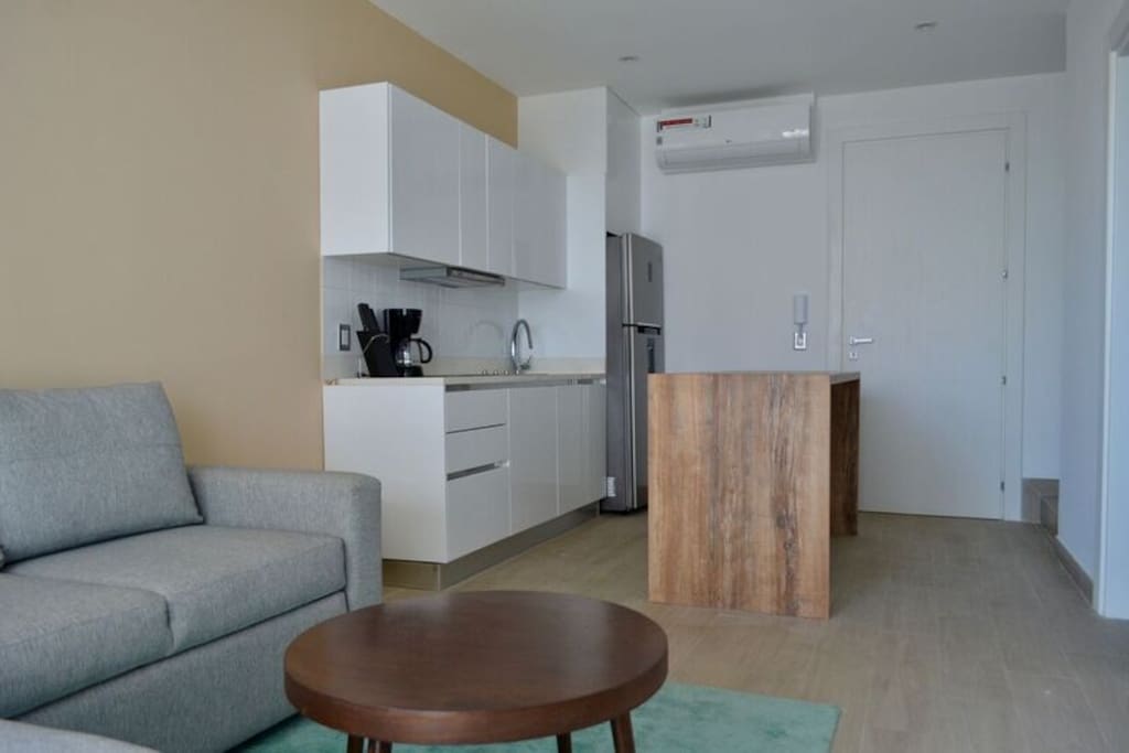 Cocina y sala