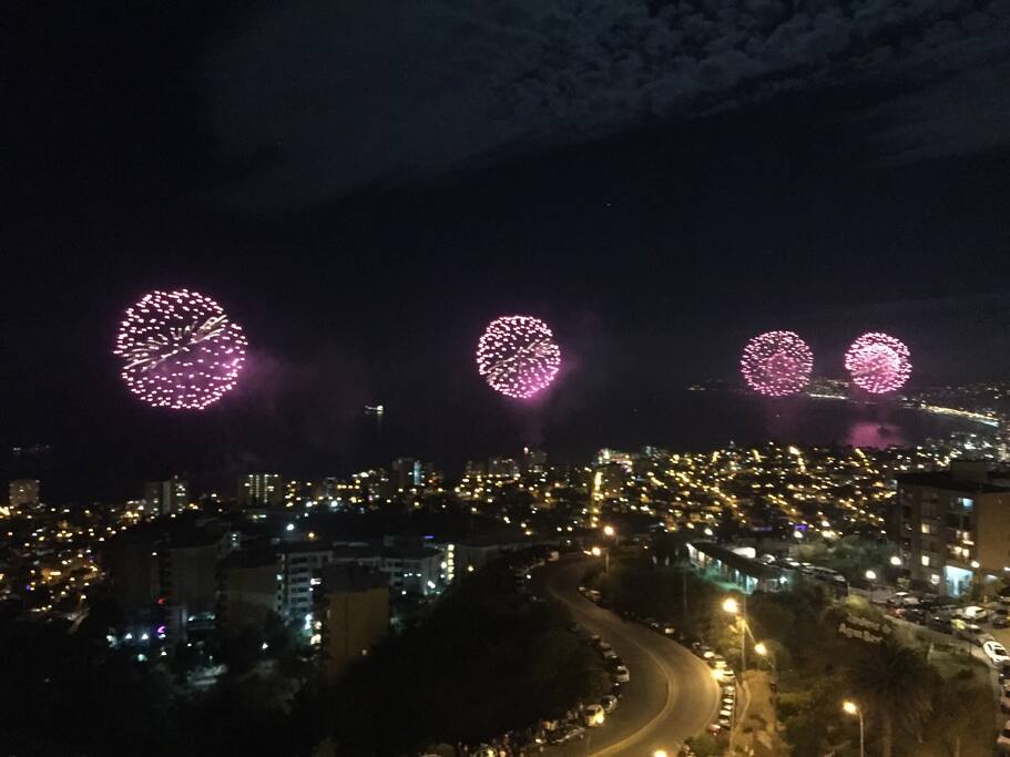 Año nuevo en el Mar