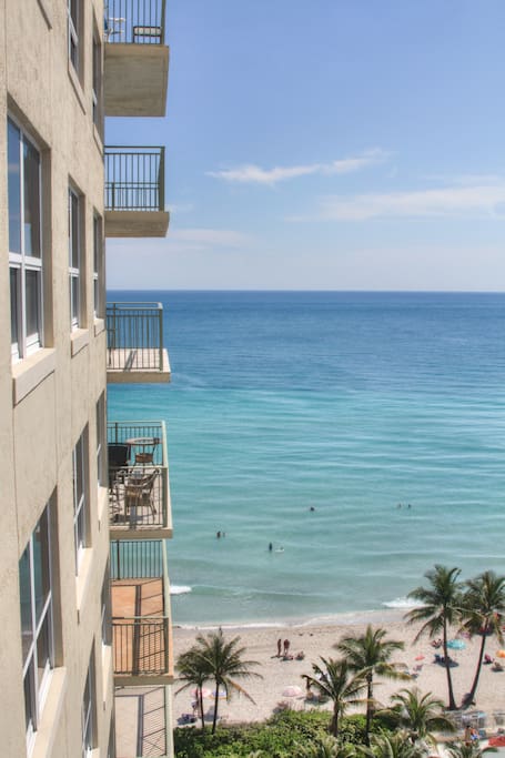 Gorgeous ocean views from balcony, living room and bedrooms
