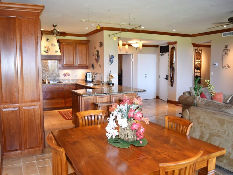 Teak Table Seats Four