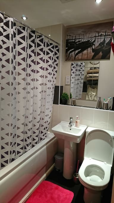 Bathroom for guest use solely