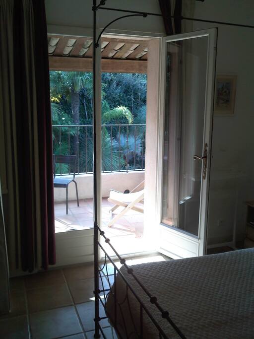 accès terrasse privative