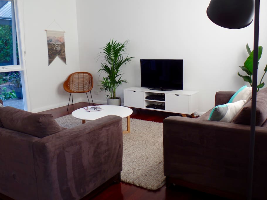 TV with FOXTEL and DVD Player