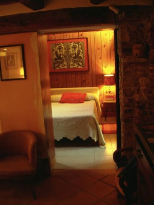 cozy full sized bed