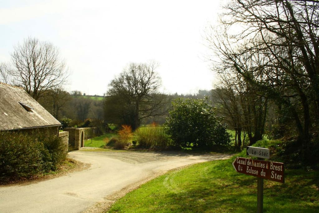 Entrée du domaine de Maner Ster