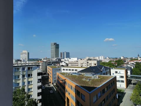 Condo in the center with a view
