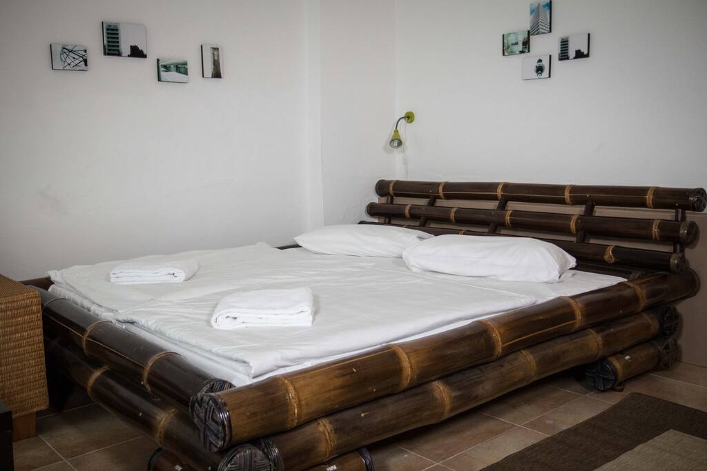 Large double bed