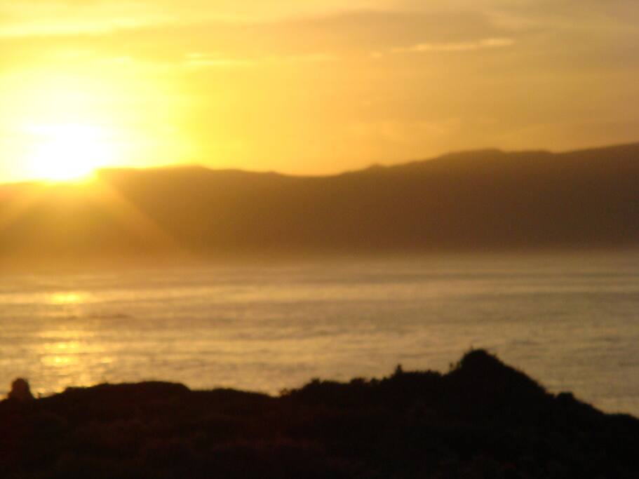View Sunset from the apartment