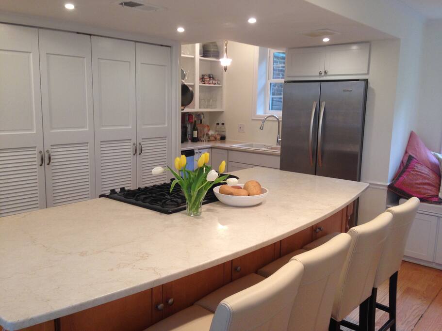Newly renovated kitchen
