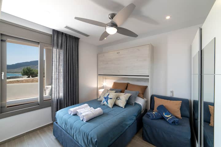 غرفة النوم 7، كاليستو ، سرير مزدوج + سرير فردي مطوي وسرير أريكة