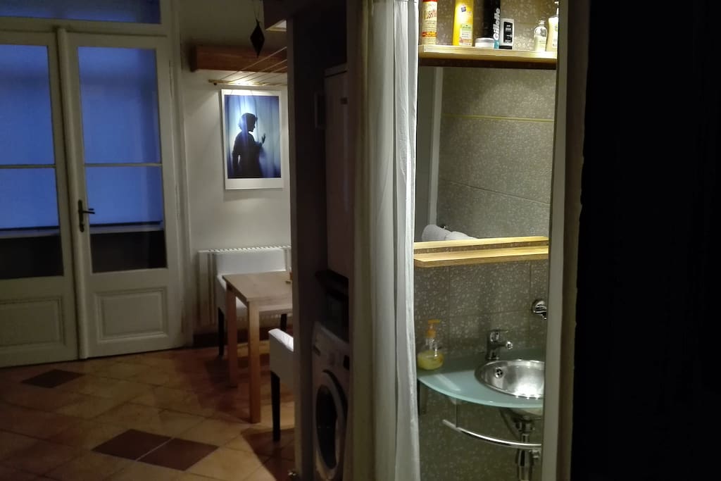 Great atmosphere of old Prague apartment