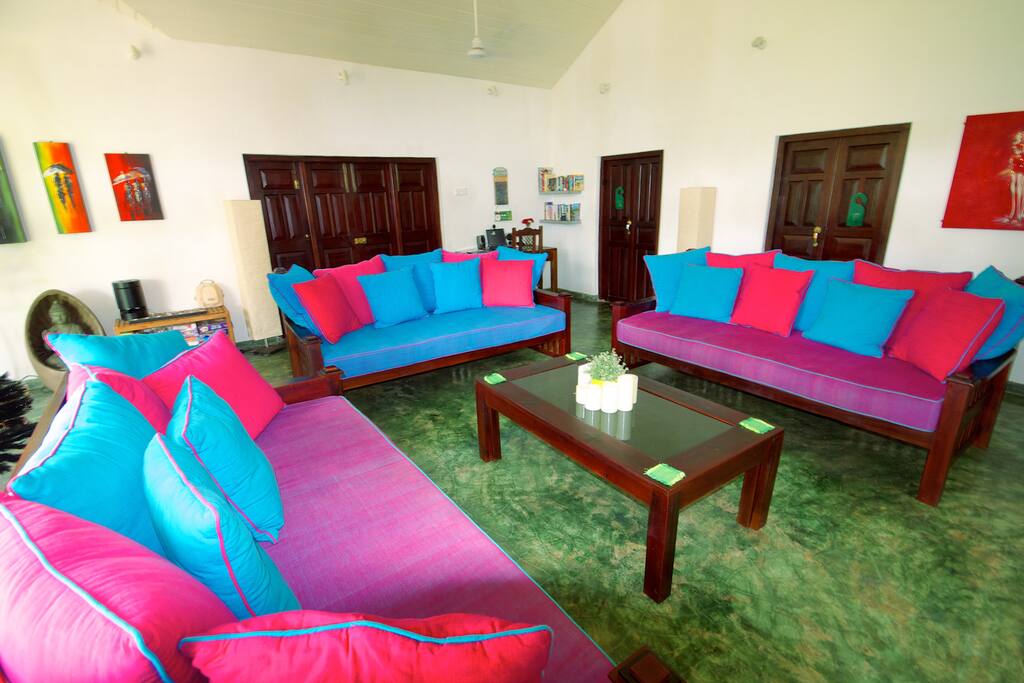 Lounge in the Villa