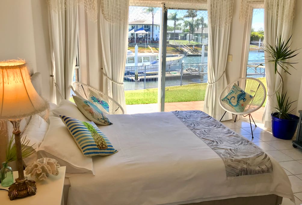 Guests can choose bed configuration prior to booking. Standard setup is a Queen Sized bed but we can add an extra Single Bed if required.