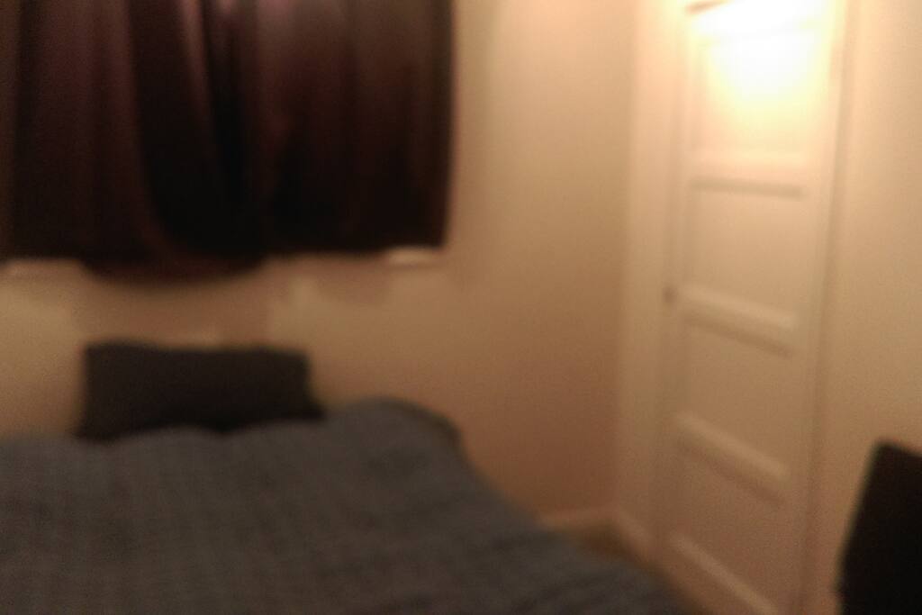 Small but comfortable room with good storage.
