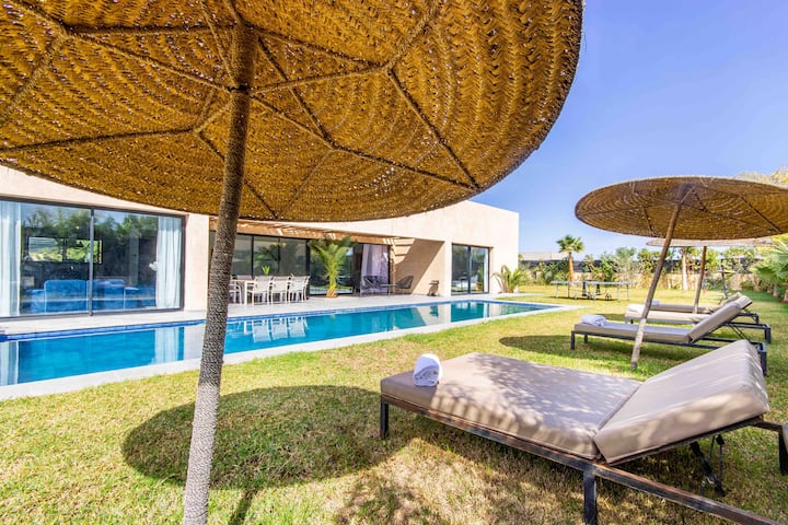 Villa H Piscine Chauffée Sans Vis A Vis - Marrakech