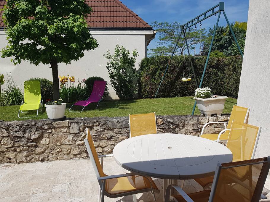 Terrasse sur jardin