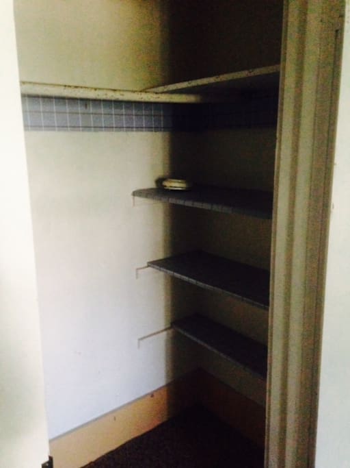 Closet shelves