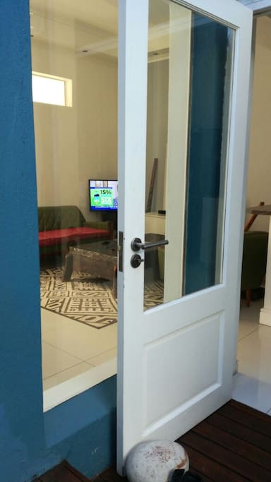 Door to the patio