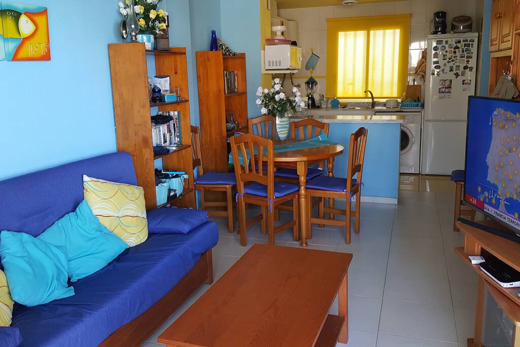 Salón y sofá cama