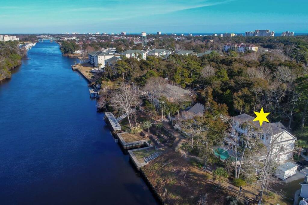 Inter.coastal Waterway and North Myrtle Beach