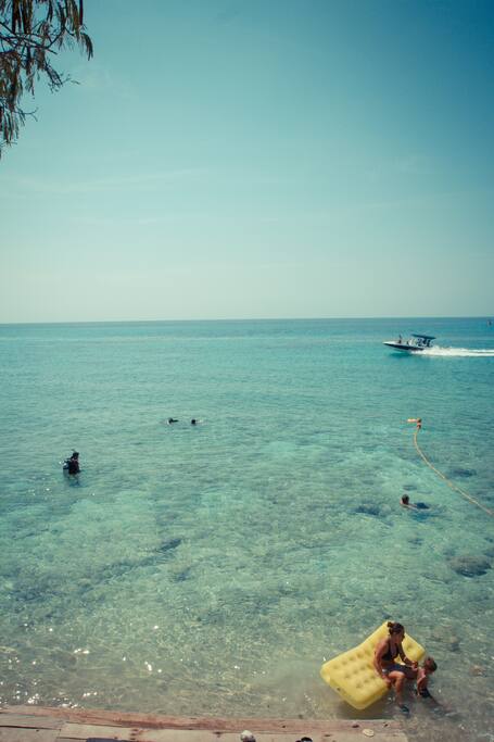 The view. Just grab a snorkel and dive in!