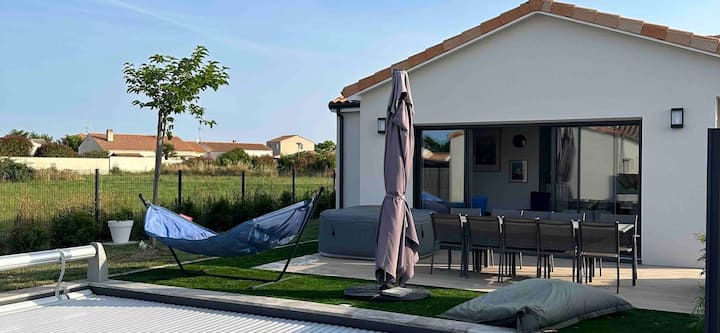 Maison 8 Couchages Spa Et Piscine (Juin-sept) - Saint-Vincent-sur-Jard