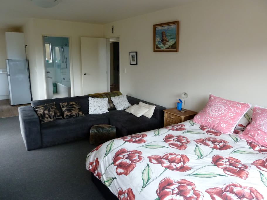 Bed and couch