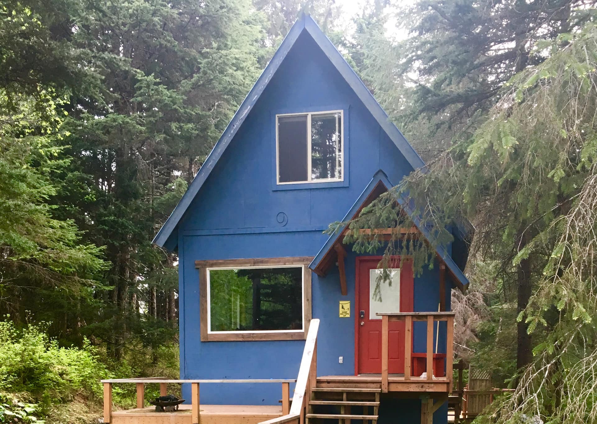 Cabin in the woods! King & 2 Full beds Large deck