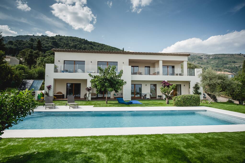 the studio is located at the ground floor of the villa