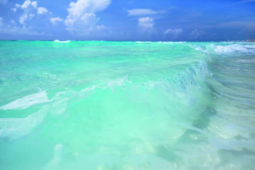 Playa Marlin, our amazing beach.