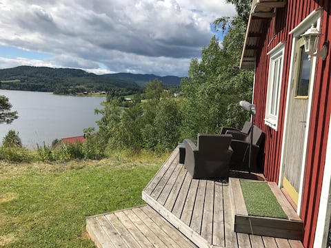 Cabin in Nordingrå overlooking Vågsfjärden