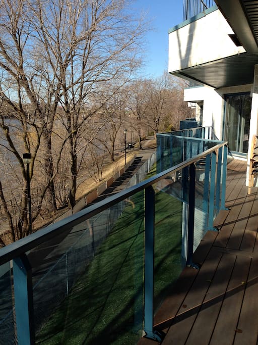 Terrasse intime et privée