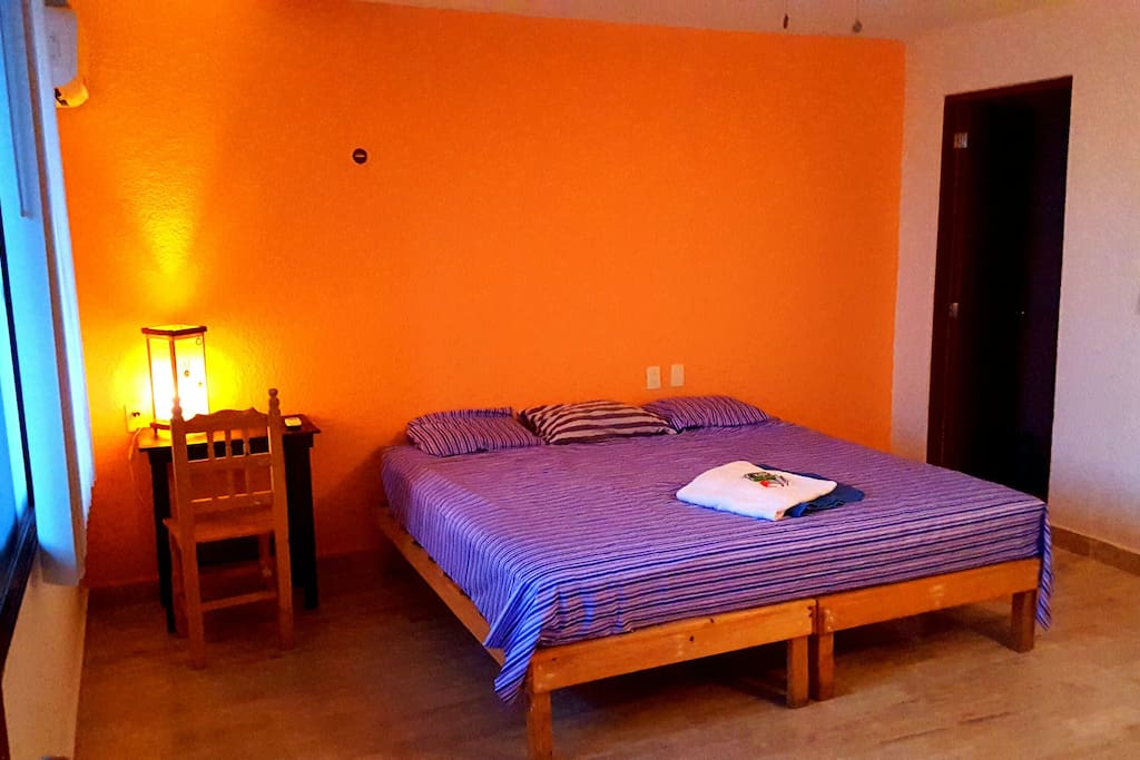 Private Bedroom King Size Bed Cancun