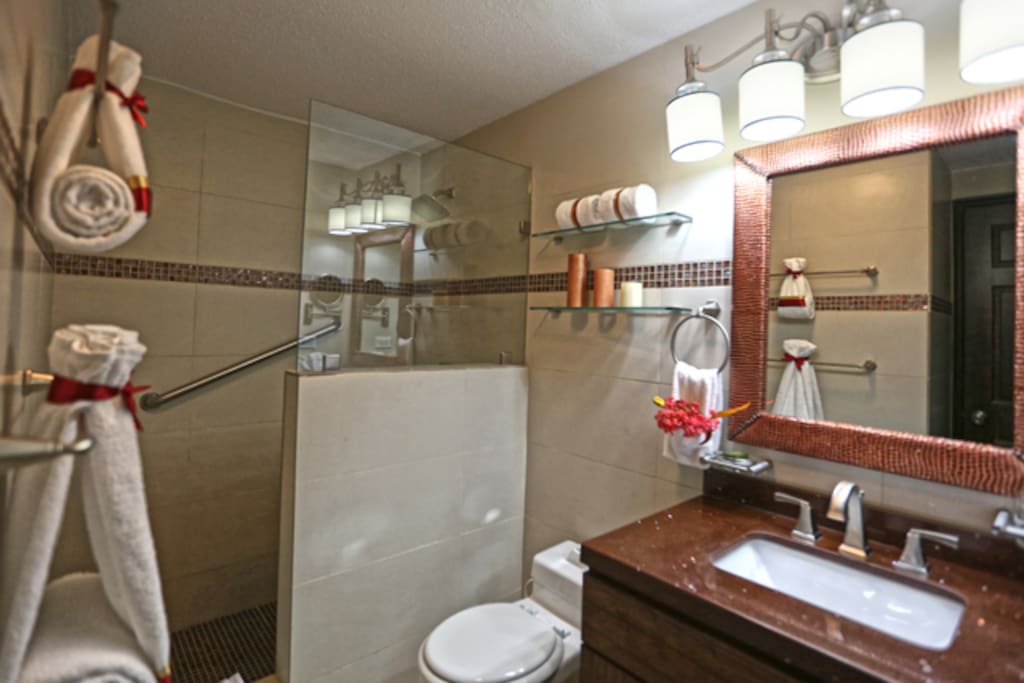 Bathroom area