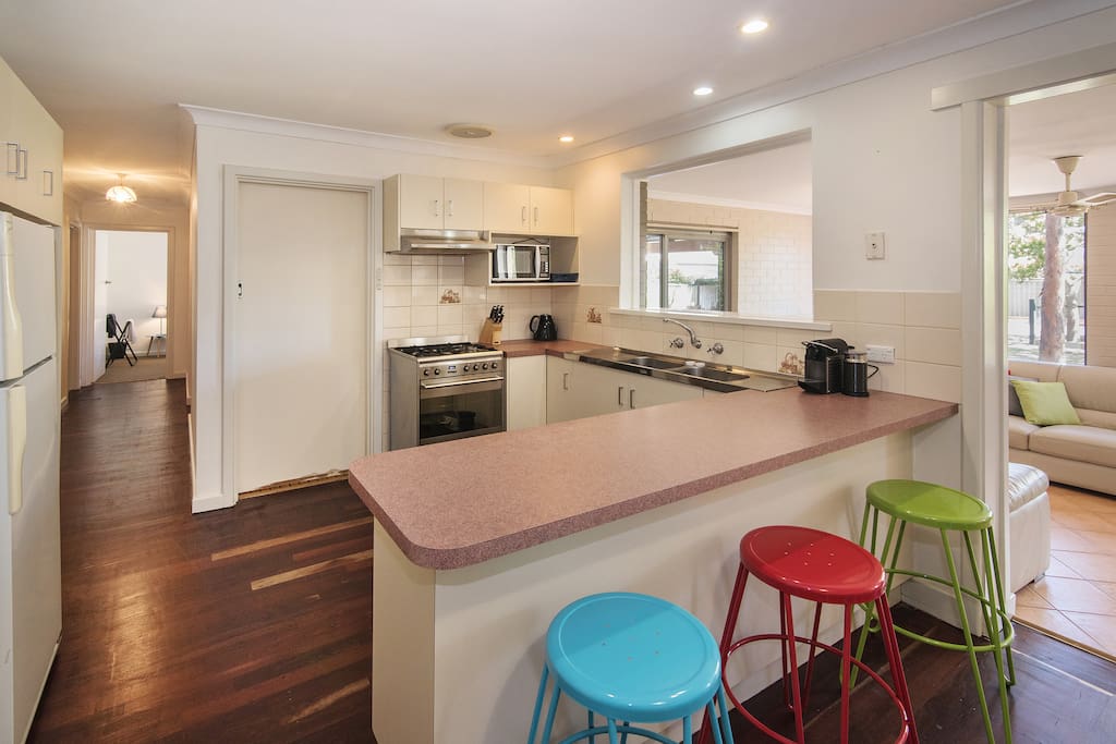 Fully equipped kitchen