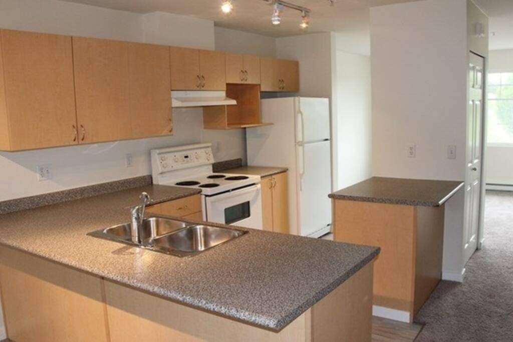 Kitchen with breakfast bar