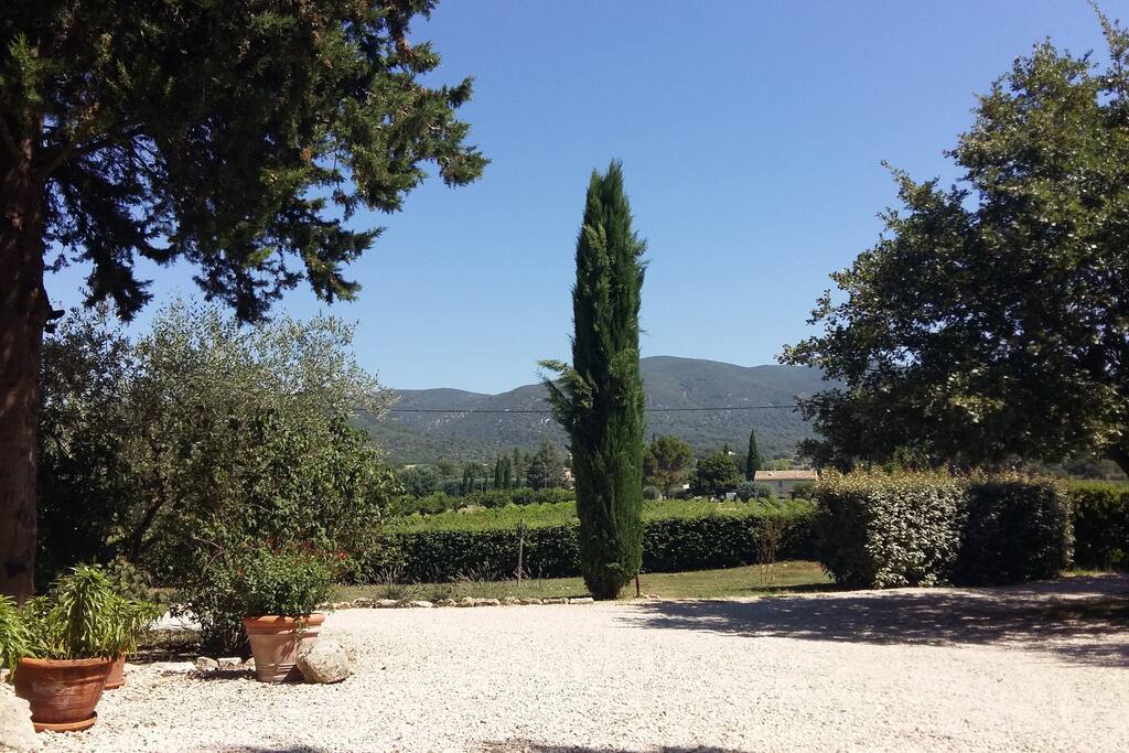 Vue du coin détente