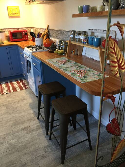 Plenty of space to eat
