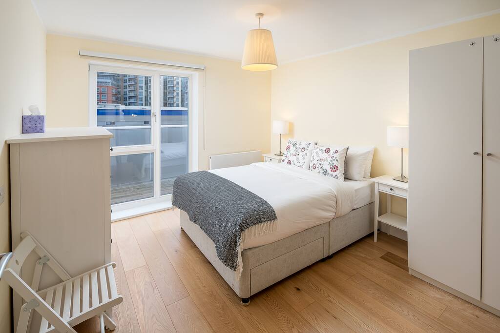 Bright master bedroom