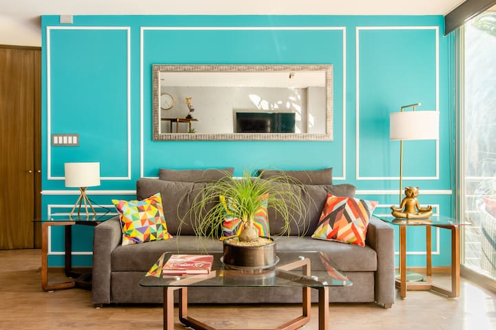 Balconied Urban Heaven in Exclusive Roma Norte