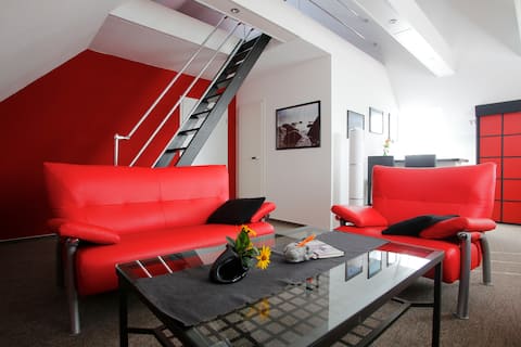 Beliebte Airbnb-Anzeige: Modern studio with Bathroom in Rostock
